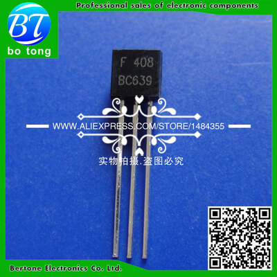 50Pcs/Lot Triode BC639 1A/80V NPN transistor TO-92
50Pcs/Lot Triode BC639 1A/80V NPN transistor TO-92