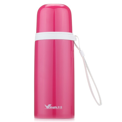 WAYA Bullet Thermal Cup Stainless Steel Cup Student Kettle Creative Portable Cup 480ml Rose Red
WAYA Bullet Thermal Cup Stainless Steel Cup Student Kettle Creative Portable Cup 480ml Rose Red