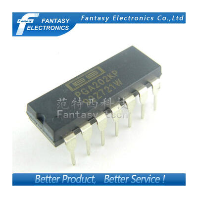 2PCS PGA202KP DIP14 BB PGA202K DIP PGA202 Digitally Controlled Programmable-Gain INSTRUMENTATION AMPLIFIER free shipping
2PCS PGA202KP DIP14 BB PGA202K DIP PGA202 Digitally Controlled Programmable-Gain INSTRUMENTATION AMPLIFIER free shipping