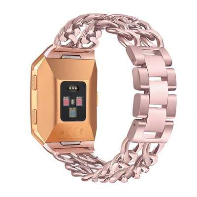 Replacement Stainless Steel Metal Chain Bands Adjustable Folding Clasp for Fitbit Ionic
Replacement Stainless Steel Metal Chain Bands Adjustable Folding Clasp for Fitbit Ionic