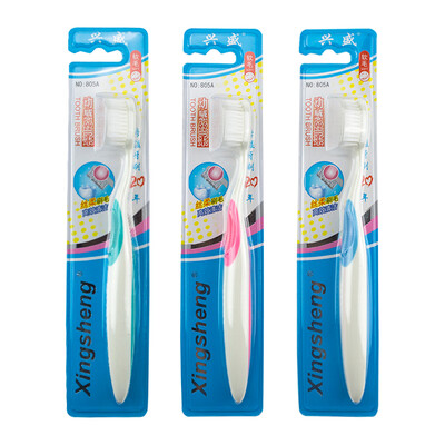 Prosperous double-screw encryption brush head large handle grip more comfortable soft toothbrush 5 sticks
Prosperous double-screw encryption brush head large handle grip more comfortable soft toothbrush 5 sticks