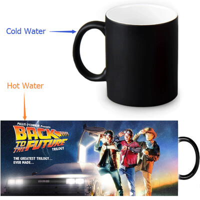 Back to the Future 350ml12oz Heat Reveal Mug Color Change Coffee Cup Sensitive Morphing Mugs Magic Mug Milk Tea Cups 
Back to the Future 350ml12oz Heat Reveal Mug Color Change Coffee Cup Sensitive Morphing Mugs Magic Mug Milk Tea Cups