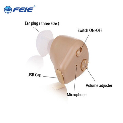 Top Quality Ear Hearing Aid New Rechargeable ITE Portable Earphone In The Canal for Deaf -216 Free Shipping
Top Quality Ear Hearing Aid New Rechargeable ITE Portable Earphone In The Canal for Deaf -216 Free Shipping