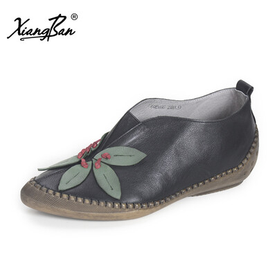 Xiangban 2018 New Arivals Spring Genuine Leather Women Shoes Low Heel Womens Flats
Xiangban 2018 New Arivals Spring Genuine Leather Women Shoes Low Heel Womens Flats