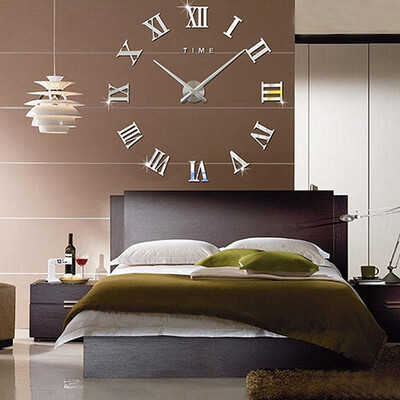 3D Wall Clock Frameless Modern Mirror Metal Large Wall Stickers Clocks Wall Watches Room Home Decorations
3D Wall Clock Frameless Modern Mirror Metal Large Wall Stickers Clocks Wall Watches Room Home Decorations