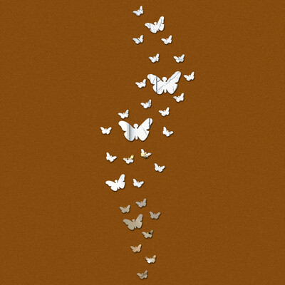 Butterfly mirror sticker garment scrapbooking DIY accessory mix size small butterfly mirror sticker 50pcs lot
Butterfly mirror sticker garment scrapbooking DIY accessory mix size small butterfly mirror sticker 50pcs lot