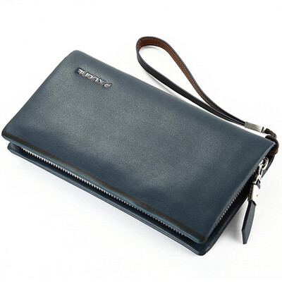P.kuone® Fashion Men's Genuine Leather Wallets business casual men soft leather multi-function handbags large capacity clutch
P.kuone® Fashion Men's Genuine Leather Wallets business casual men soft leather multi-function handbags large capacity clutch