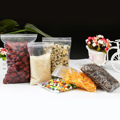 Youjialiangpin Transparent red edge Ziplock bag sealed bag Food packaging bag Seal pocket PE bag 913CM 500
Youjialiangpin Transparent red edge Ziplock bag sealed bag Food packaging bag Seal pocket PE bag 913CM 500