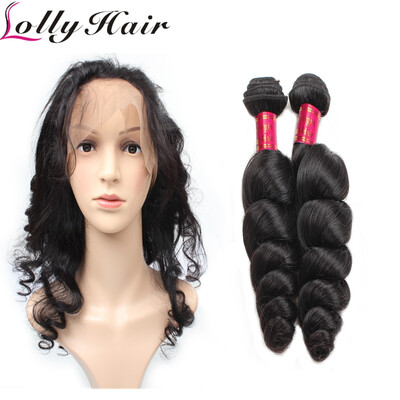 Good 7A Brazilian Virgin Hair Loose Wave 2Bundles With 360 Lace Closure Brazilian Loose Wave Virgin Hair With 360 Closure
Good 7A Brazilian Virgin Hair Loose Wave 2Bundles With 360 Lace Closure Brazilian Loose Wave Virgin Hair With 360 Closure