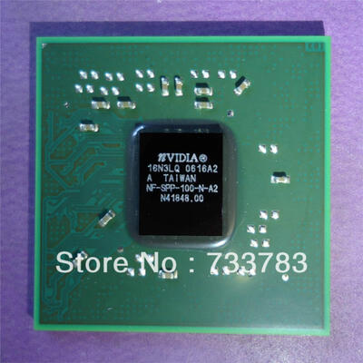 1pcs/lot NVIDIA NF-SPP-100-N-A2 integrated chipset 100% new Lead-free solder ball Ensure original not refurbished or teardown
1pcs/lot NVIDIA NF-SPP-100-N-A2 integrated chipset 100% new Lead-free solder ball Ensure original not refurbished or teardown