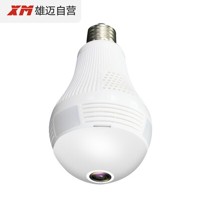 Xiongmai XM B series bulb camera 3 million HD surveillance 360 degree panoramic camera wireless wifi mobile phone remote monitor home
Xiongmai XM B series bulb camera 3 million HD surveillance 360 degree panoramic camera wireless wifi mobile phone remote monitor home