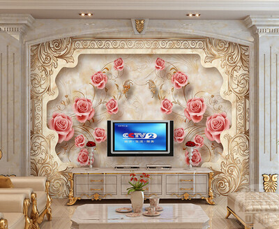 Photo wallpaper 3D rose European style retro imitation soft murals bedroom living room TV backdrop non-woven wallpaper mural
Photo wallpaper 3D rose European style retro imitation soft murals bedroom living room TV backdrop non-woven wallpaper mural