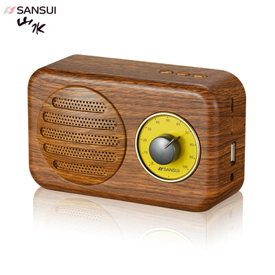 Landscape SANSUI T1 Bluetooth Speaker Computer Wireless Portable Speakers Mini Sound Card Cannon Mobile phone Subwoofer Woodgrain color
Landscape SANSUI T1 Bluetooth Speaker Computer Wireless Portable Speakers Mini Sound Card Cannon Mobile phone Subwoofer Woodgrain color