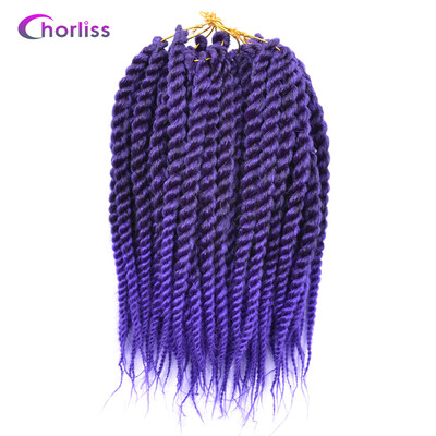 Chorliss 12" Synthetic Ombre Color Braiding Hair Extensions Mambo Twist Crochet Braids Hair burgundy 75g/pack
Chorliss 12" Synthetic Ombre Color Braiding Hair Extensions Mambo Twist Crochet Braids Hair burgundy 75g/pack