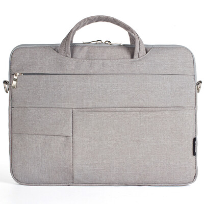 Moxis MOKIS computer bag laptop bag 141 inches -156 inches Apple Lenovo ASUS Dell ultra-thin laptop bag MKDNB029-4g gray