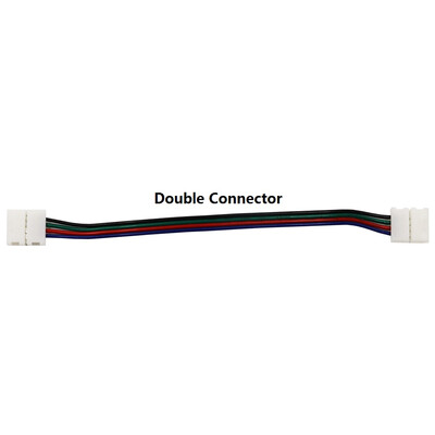 RGB LED Strip Connector 4pin 10mm Free Welding Connector 5pcslot