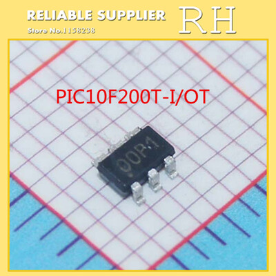 50PCS/LOT PIC10F200T-I/OT PIC10F200T SOT23-6 
50PCS/LOT PIC10F200T-I/OT PIC10F200T SOT23-6