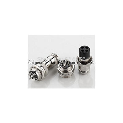 5pair 4Pin Male & Female Diameter 16mm Wire Panel Connector GX16 circular connector Socket Plug GX16-4PIN
5pair 4Pin Male & Female Diameter 16mm Wire Panel Connector GX16 circular connector Socket Plug GX16-4PIN