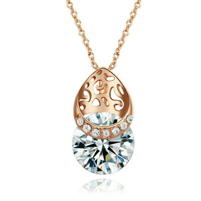 Yoursfs® 18K Rose Gold Plated Crystal Hollow Out Statement Pendant Necklace Use Austrian Crystal Fashion Jewelry
Yoursfs® 18K Rose Gold Plated Crystal Hollow Out Statement Pendant Necklace Use Austrian Crystal Fashion Jewelry
