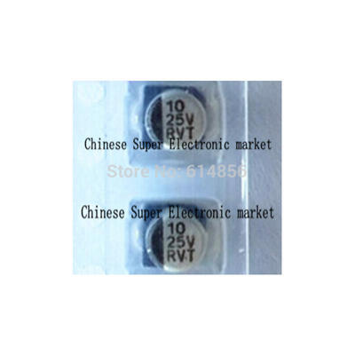 20PCS 25V 10UF SMD 4x5.4mm chip Aluminum Electrolytic Capacitor
20PCS 25V 10UF SMD 4x5.4mm chip Aluminum Electrolytic Capacitor