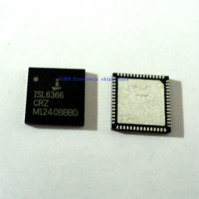 5pcs/lot INTERSIL ISL6366CRZ ISL6366 QFN Dual 6-Phase + 1-Phase PWM Controller for VR12/IMVP7 Applications 
5pcs/lot INTERSIL ISL6366CRZ ISL6366 QFN Dual 6-Phase + 1-Phase PWM Controller for VR12/IMVP7 Applications
