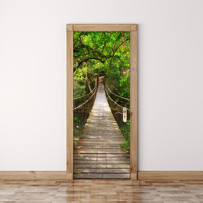PVC Wooden Waterproof Mural Wallpaper Creative Door Stickers Bedroom Door Renovation Chinese Style Mural Home Decor 77cm x 200cm
PVC Wooden Waterproof Mural Wallpaper Creative Door Stickers Bedroom Door Renovation Chinese Style Mural Home Decor 77cm x 200cm