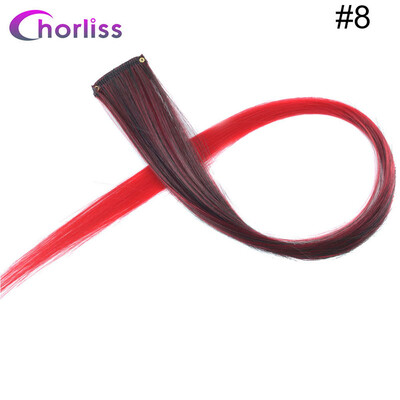 Chorliss Clip In One Piece Hairpieces Ombre Synthetic Clip on Hair Extensions Colored Long Straight Fake Hair for Women Children
Chorliss Clip In One Piece Hairpieces Ombre Synthetic Clip on Hair Extensions Colored Long Straight Fake Hair for Women Children