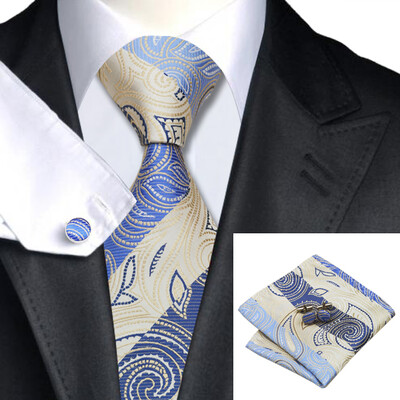 N-0492 Vogue Men Silk Tie Set Blue Paisley Necktie Handkerchief Cufflinks Set Ties For Men Formal Wedding Business wholesale
N-0492 Vogue Men Silk Tie Set Blue Paisley Necktie Handkerchief Cufflinks Set Ties For Men Formal Wedding Business wholesale