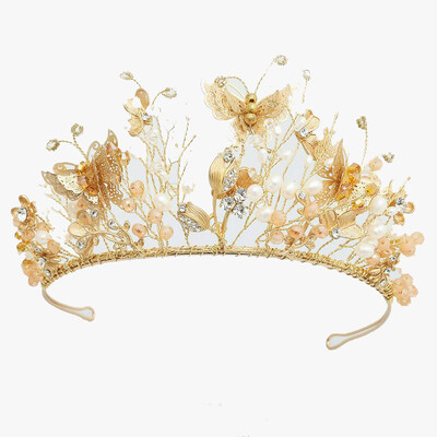 Hot Sale Wedding Dress Accessories Bridal Tiara And Crown Freshwater Pearls Headdress
Hot Sale Wedding Dress Accessories Bridal Tiara And Crown Freshwater Pearls Headdress