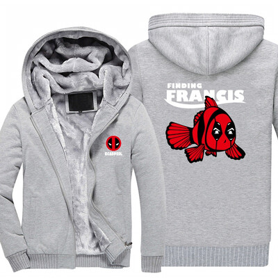 2018 New USA SIZE Men Winter Autumn Hoodies DEADPOOL FINDING FRANCIS pattern Fleece Coat Baseball Uniform Sportswear Jacket wool
2018 New USA SIZE Men Winter Autumn Hoodies DEADPOOL FINDING FRANCIS pattern Fleece Coat Baseball Uniform Sportswear Jacket wool