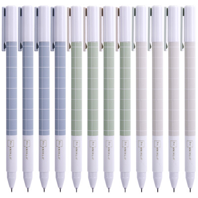 Deli deli square inch 035mm black student gel pen full needle water-based pen 12 box A025A-02
Deli deli square inch 035mm black student gel pen full needle water-based pen 12 box A025A-02