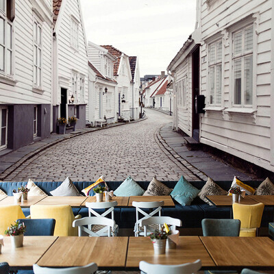 European Style White Small Town 3D Stereo Mural Restaurant Living Room Backdrop Wall Space Expansion Modern Decor Wall Painting
European Style White Small Town 3D Stereo Mural Restaurant Living Room Backdrop Wall Space Expansion Modern Decor Wall Painting