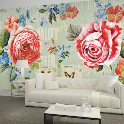 Custom photo wallpaper Large TV background wall mural non-woven bedroom living room wallpaper modern 3D rose wallpaper mural
Custom photo wallpaper Large TV background wall mural non-woven bedroom living room wallpaper modern 3D rose wallpaper mural