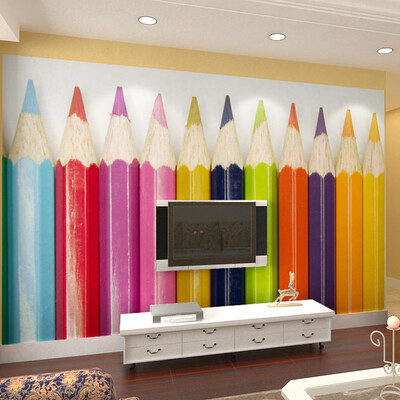 Custom photo wallpaper mural wallpaper TV background wall color pencil European style modern living room wallpaper mural
Custom photo wallpaper mural wallpaper TV background wall color pencil European style modern living room wallpaper mural