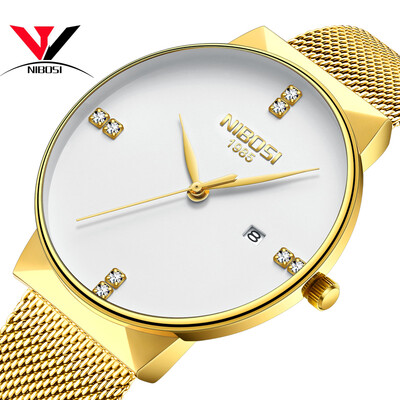 Watch Mesh Band Montre Homme NIBOSI Watch Men Luxury Brand Famous Men Watches Stainless Steel Silver Quartz Wristwatches For Male
Watch Mesh Band Montre Homme NIBOSI Watch Men Luxury Brand Famous Men Watches Stainless Steel Silver Quartz Wristwatches For Male