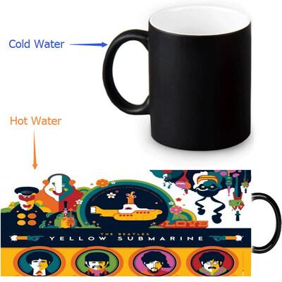The Beatles Yellow Submarine 350ml12oz Heat Reveal Mug Color Change Coffee Cup Sensitive Morphing Mugs Magic Mug Milk Tea Cups
The Beatles Yellow Submarine 350ml12oz Heat Reveal Mug Color Change Coffee Cup Sensitive Morphing Mugs Magic Mug Milk Tea Cups