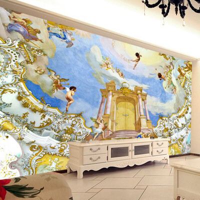 Photo Wallpaper 3D Wall Murals European Style Angel Wall Painting Hotel Living Room Landscape Backdrop Wall Decor Papel Mural 3D
Photo Wallpaper 3D Wall Murals European Style Angel Wall Painting Hotel Living Room Landscape Backdrop Wall Decor Papel Mural 3D
