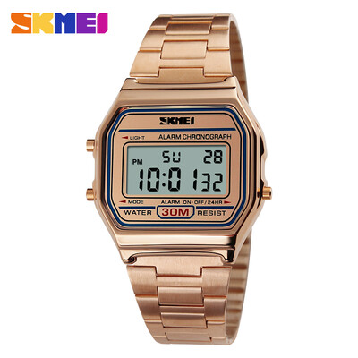 SKMEI Men LED Digital Watch Sports Watches mens Relogio Masculino Relojes Stainless Steel Military Waterproof Wristwatch
SKMEI Men LED Digital Watch Sports Watches mens Relogio Masculino Relojes Stainless Steel Military Waterproof Wristwatch