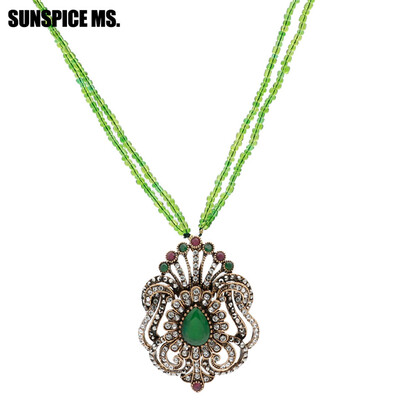 Ethnic Festival Gift Long Seed Bead Flower Necklace Sets Turkish Antique Gold Hollow Pendant Necklace Indian Vintage Jewelry
Ethnic Festival Gift Long Seed Bead Flower Necklace Sets Turkish Antique Gold Hollow Pendant Necklace Indian Vintage Jewelry
