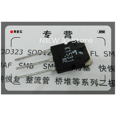 20pcslot 2SK1531 K1531 TO-3P Free Shipping