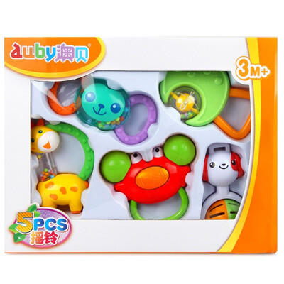Oba AUBY educational toys five loaded bell tattoo bells gift set toys 463133DS
Oba AUBY educational toys five loaded bell tattoo bells gift set toys 463133DS
