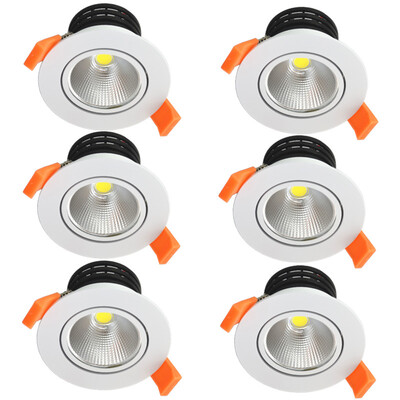 6pcslot 7W Warm White Dimmable LED COB chip downlight dimmer Recessed white led lamp epistar LED Ceiling light Spot Light ceiling
6pcslot 7W Warm White Dimmable LED COB chip downlight dimmer Recessed white led lamp epistar LED Ceiling light Spot Light ceiling