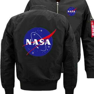NASA Space Administration New Bomber Jacket Flying Jacket Winter thicken Warm Zipper Men Jackets Anime Mens Casual Coat
NASA Space Administration New Bomber Jacket Flying Jacket Winter thicken Warm Zipper Men Jackets Anime Mens Casual Coat