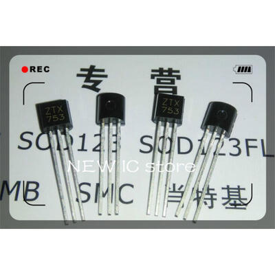 Free shipping 100PCS ZTX753 TRANS PNP -100V -2000MA TO92-3 ZTX75 753 ZTX7 753 ZTX 753
Free shipping 100PCS ZTX753 TRANS PNP -100V -2000MA TO92-3 ZTX75 753 ZTX7 753 ZTX 753