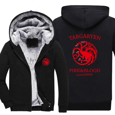 2018 New USA Size Differ Game Of Thrones House Of Targaryen Graphic Super Warm Thicken Fleece Zip Up Hoodie Men&39s Coat Red Fre
2018 New USA Size Differ Game Of Thrones House Of Targaryen Graphic Super Warm Thicken Fleece Zip Up Hoodie Men&39s Coat Red Fre