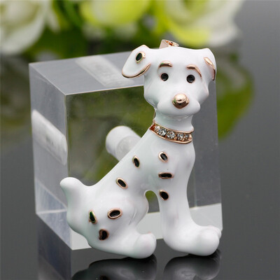 Fashion Vivid Black Dalmatian Dog Brooches For Scarf Sweater Shoulder Collar Jewelry Pins Kids Men Women Gifts Gold-color Clips
Fashion Vivid Black Dalmatian Dog Brooches For Scarf Sweater Shoulder Collar Jewelry Pins Kids Men Women Gifts Gold-color Clips