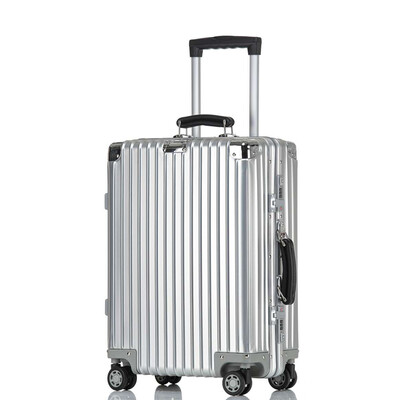 FUKO aluminum-magnesium alloy trolley case 29-inch universal wheel trolley case TSA customs password lock boarding suitcase TM9017-291 silver
FUKO aluminum-magnesium alloy trolley case 29-inch universal wheel trolley case TSA customs password lock boarding suitcase TM9017-291 silver
