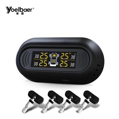 YOELBAER tire pressure monitoring YB-9 built-in tire pressure gauge car tire pressure monitor wireless solar high-precision car tire alarm
YOELBAER tire pressure monitoring YB-9 built-in tire pressure gauge car tire pressure monitor wireless solar high-precision car tire alarm