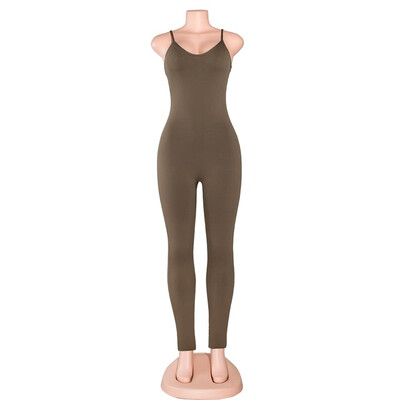 Yizenge Casual New Style 2018 Solid Color Romper Playsuit V-Neck Sleeveless Bodycon Cotton GreyBlack Rompers Womens Jumpsuit
Yizenge Casual New Style 2018 Solid Color Romper Playsuit V-Neck Sleeveless Bodycon Cotton GreyBlack Rompers Womens Jumpsuit