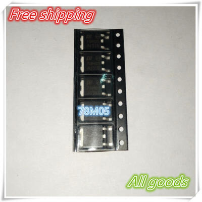 Free Shopping 10pcs New 78M05 TO252 7805 750mA